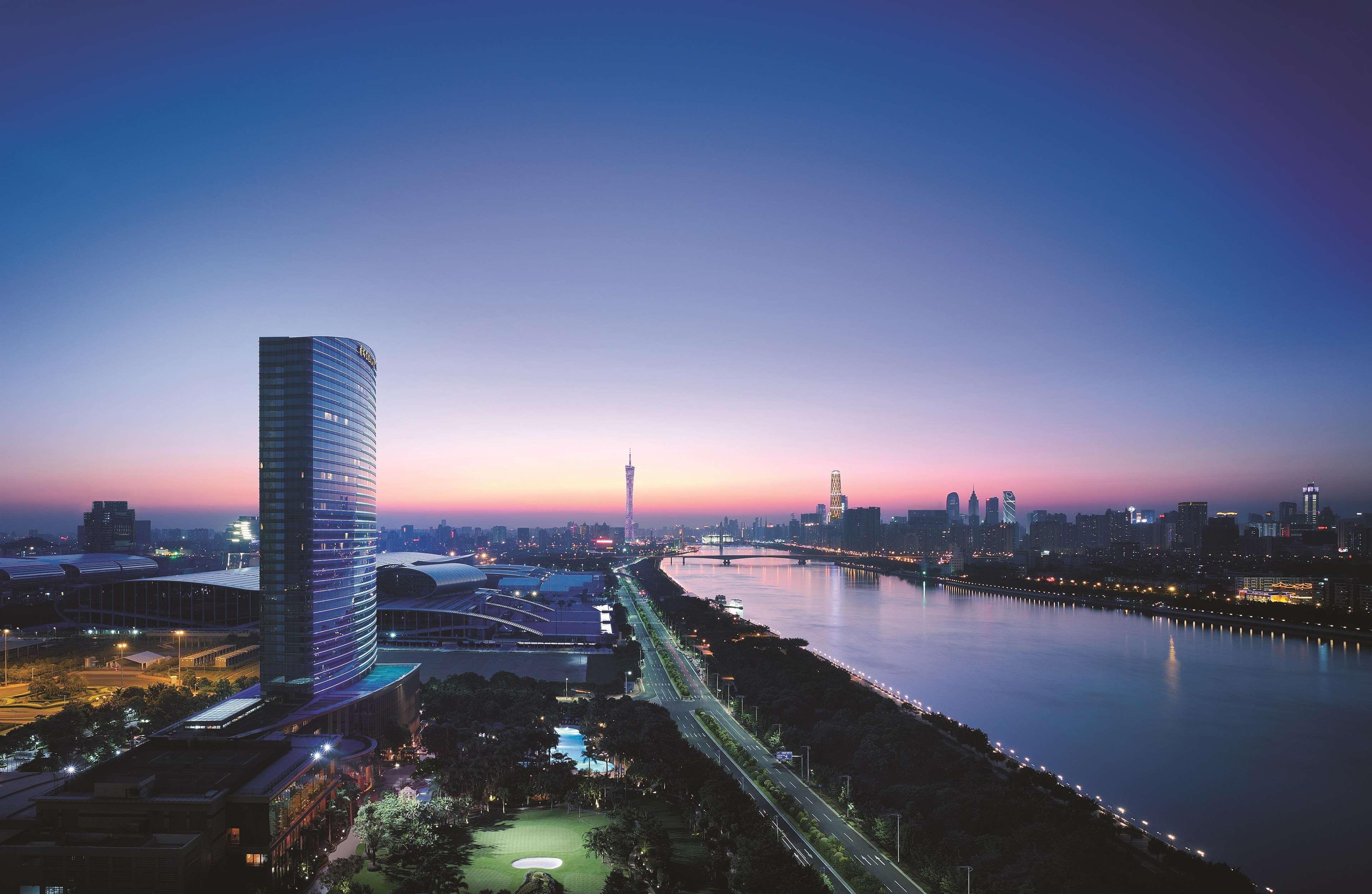 Shangri-La Guangzhou-3 Minutes By Walking To Canton Fair Complex Exterior foto