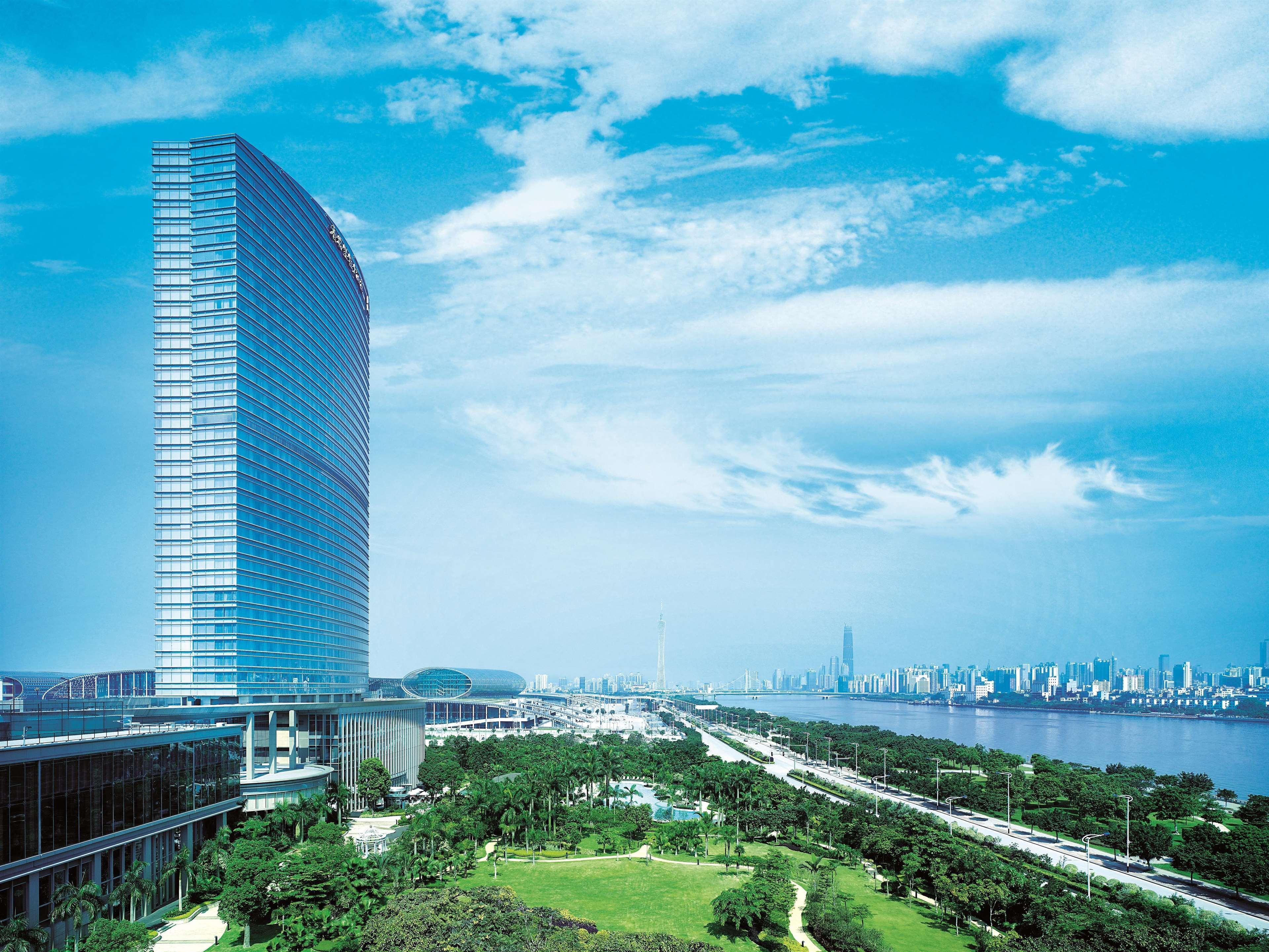 Shangri-La Guangzhou -3 Minutes By Walking Or Free Shuttle Bus To Canton Fair & Overseas Buyers Registration Service Exterior foto