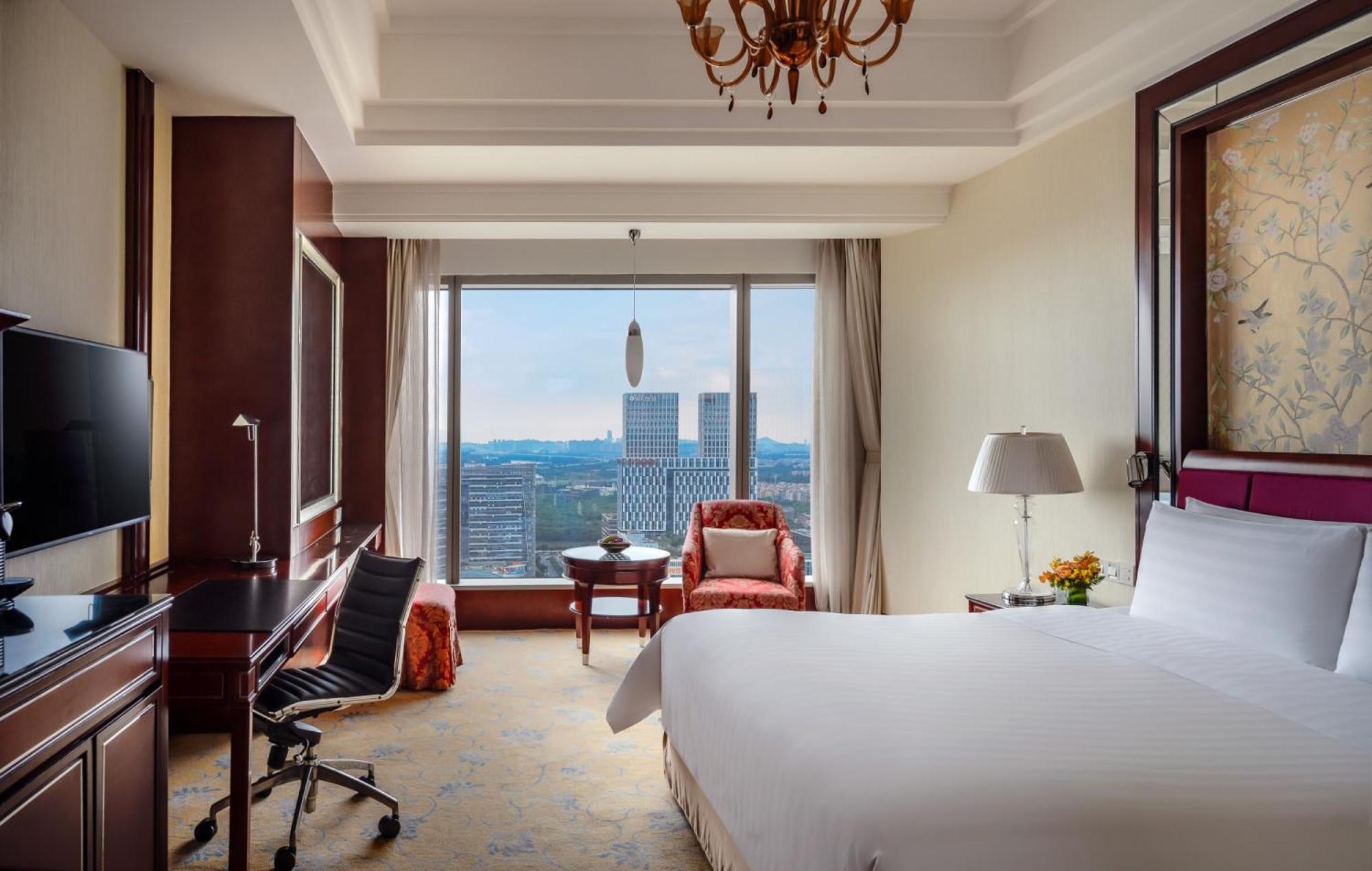Shangri-La Guangzhou-3 Minutes By Walking To Canton Fair Complex Exterior foto