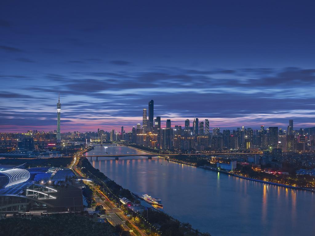Shangri-La Guangzhou-3 Minutes By Walking To Canton Fair Complex Exterior foto